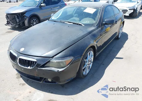 2004 BMW 645Ci from USA, damaged, VIN WBAEH73484B190000